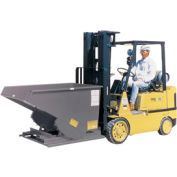 Modern Equipment MECO SDHH200 2 Cu. Yd. Gray Heavy Duty Hopper