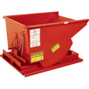 Modern Equipment MECO SDHX200 2 Cu. Yd. Orange Extra Heavy Duty Hopper