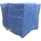 Harpster of Philipsburg 5 Sided Poly Covers, 48"W x 60"D x 48"H, Blue, 5/Pack