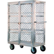 New Age 99475 Aluminum Amplimesh Security Cage Truck 49 x 26-3/4 x 68-3/4