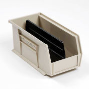 Akro-Mils Divider 40224 For AkroBin® Stacking Bin #188013, Pkg of 6