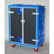 Myton RTC-5829H6 46 Cu. Ft. Blue Plastic Security Transfer Truck 950 Lb. Cap.