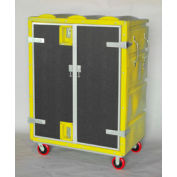 Myton RTC-5829H6 46 Cu. Ft. Yellow Plastic Security Transfer Truck 950 Lb. Cap.