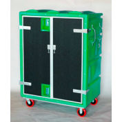 Myton RTC-5829H6 46 Cu. Ft. Green Plastic Security Transfer Truck 950 Lb. Cap.