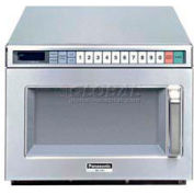 Panasonic® NE-12521, Commercial Microwave, 0.6 Cu. Ft., 1200 Watt, Keypad Control, 