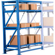 - VRSOR-A-114 Roll Out Heavy Duty Shelving Add-On 3 Shelf 54" W x 32" D x 80" H