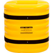 Eagle Column Protector, 12" Column Opening, 24" High, Yellow