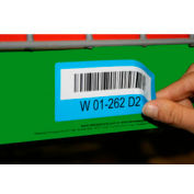 Economy Rack Placard Label Holder, 2" X 100 Ft. Roll - Green - Pkg Qty 8
