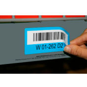 Economy Rack Placard Label Holder, 1" X 100 Ft. Roll - Gray - Pkg Qty 14