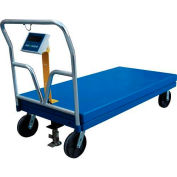 Steel Platform Truck with Integral Scale SPT-3060-SCL 30x60 3600 Lb. Cap.