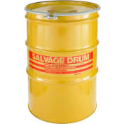 Global Industrial Carbon Steel Salvage Transport Overpack Drum 85 Gallon Open Head