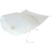 Sand Bags/Parts Bag, Woven Polypropylene, 200/Pack, White, 14-3/4" x 26", PWB-SAND-W