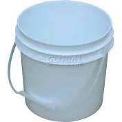 6 Gallon Blue Open Head Pail, Rust Inhibited