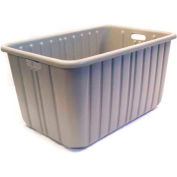 Tote-Alls Tote Container 28-1/2"L X 19"W X 15"H, Gray - Pkg Qty 10