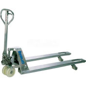 Wesco® Stainless Steel Pallet Jack Truck 272152 4400 Lb. Capacity