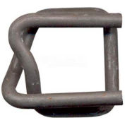 Kubinec Strapping Phosphate Coated Woven Cord Strapping Buckles, 3/4" Strap Width, Pack of 1000