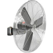 TPI 30" Wall Mount Fan, 2 Speed, 5400 CFM, 120V, 1/3 HP, Single Phase