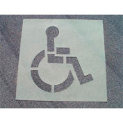 Stencil Handicapped Parking, Heavy Duty, PMS50