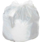 Global Industrial Medium Duty White Trash Bags - 20 to 30 Gal, 0.7 Mil, 200 Bags/Case