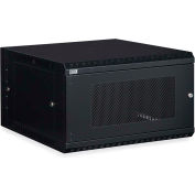 Kendall Howard™ 6U LINIER® Swing-Out Wall Mount Cabinet - Vented Door