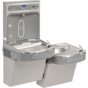 Elkay LZSTL8WSLK Water Refilling Station, Bi-Level Reversible, W/Filter, Light Gray