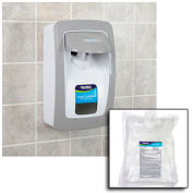 Global Industrial Hand Sanitizer Starter Kit W/ FREE Dispenser - White/Gray
