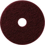Global Industrial 20" Stripping Pad, Purple, 5 Per Case