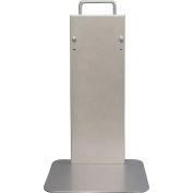 Global Industrial&#153; Counter Top Display Stand for Global Hand Soap/Sanitizer Dispensers - Silver