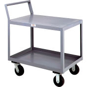 Modern Equipment MECO ST11-8 Steel Stock Truck 24x36 8" Polyolefin 2000 Lb.