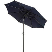 Global Industrial™ Outdoor Umbrella -Tilt Mechanism - Olefin - 8-1/2', Navy Blue