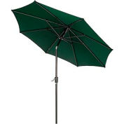 Global Industrial™ Outdoor Umbrella - Tilt Mechanism - Olefin - 8-1/2', Green
