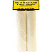 Roll 'N Go Cleaning Tool Klean Stick 10" Refill, White, 12 Rolls - ADR-REFILL-10