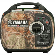 Yamaha EF2000iSHv2, 1600 Watts, Inverter Generator, Gasoline, Recoil Start, 120V, RealTree Camo