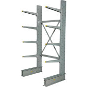 Global Industrial™ Single Sided Heavy Duty Cantilever Rack Starter, 48"Wx38"Dx96"H, 13,300 Cap.