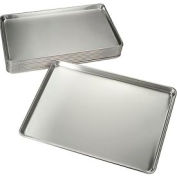 Nexel® BP1826 Bun Pan, Full Size, 18"W x 26"L, 18 Ga. Aluminum, Wire Reinforced Edge - Pkg Qty 12