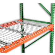 Global Industrial Flared Channel Wire Decking, 42"D x 58"W, 2600 Lb. Capacity