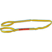 Global Industrial™6 Ft LX1"W Eye&Eye Polyester Web Sling-3200/1600/1280 Lbs Capacity
