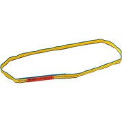 Global Industrial™ Poly Web Sling, HD, Endless w/ Durable Edge, 3Ft L-3200/2500/6400 Lbs Cap