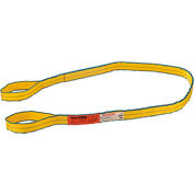 Global Industrial™Poly Web Sling, HD, Eye&Eye w/ Durable Edge, 8Ft L-6400/5000/12800 Lbs Cap