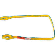 Global Industrial™Poly Web Sling, HD, Eye&Eye w/Durable Edge, 10Ft L-6400/5000/12800 Lbs Cap