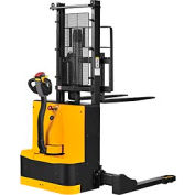 Global Industrial™ Fully Powered Straddle Stacker Lift Truck 2650 Lb. Cap. 65" Lift