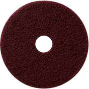 Global Industrial 13" EcoPrep "EPP" Chemical Free Stripping Pad, Maroon, 10 Per Case