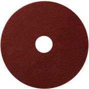 Global Industrial 18" EcoPrep "EPP" Chemical Free Stripping Pad, Maroon, 10 Per Case