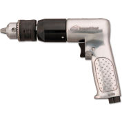 Ingersoll Rand Reversible Pistol Grip Air Drill, Standard Keyed, 1/2" Chuck, 500 RPM