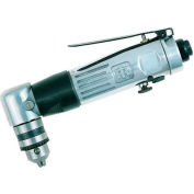 Ingersoll Rand Right Angle Air Drill, Standard Keyed, 3/8" Chuck, 1800 RPM