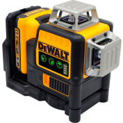 DeWALT DW089LG 12-Volt 3 x 360-degree Lithium-Ion Green Beam Line Laser