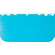 MCR Safety 181540 Head Gear/Face Shield Visor, 8" x 15-1/2", Clear, Polycarbonate