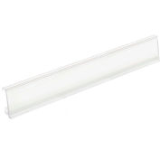 Nexel® ABM24C-6 Clear Label Holder 24"W x 1-1/4"H With Paper Insert (6 Pc)