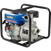 Global Industrial® Portable Gasoline Water Pump, 2” Intake/Outlet, 7HP