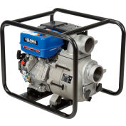 Global Industrial® GTP100A Portable Gasoline Trash Pump 4” Intake/Outlet 14HP